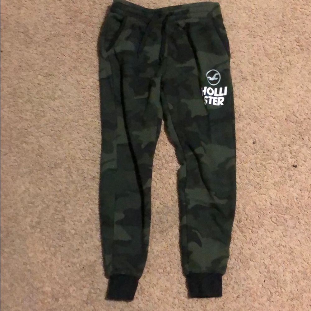 Hollister Camo Jogger Pants